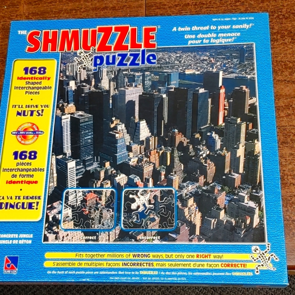New unopened jigsaw puzzle